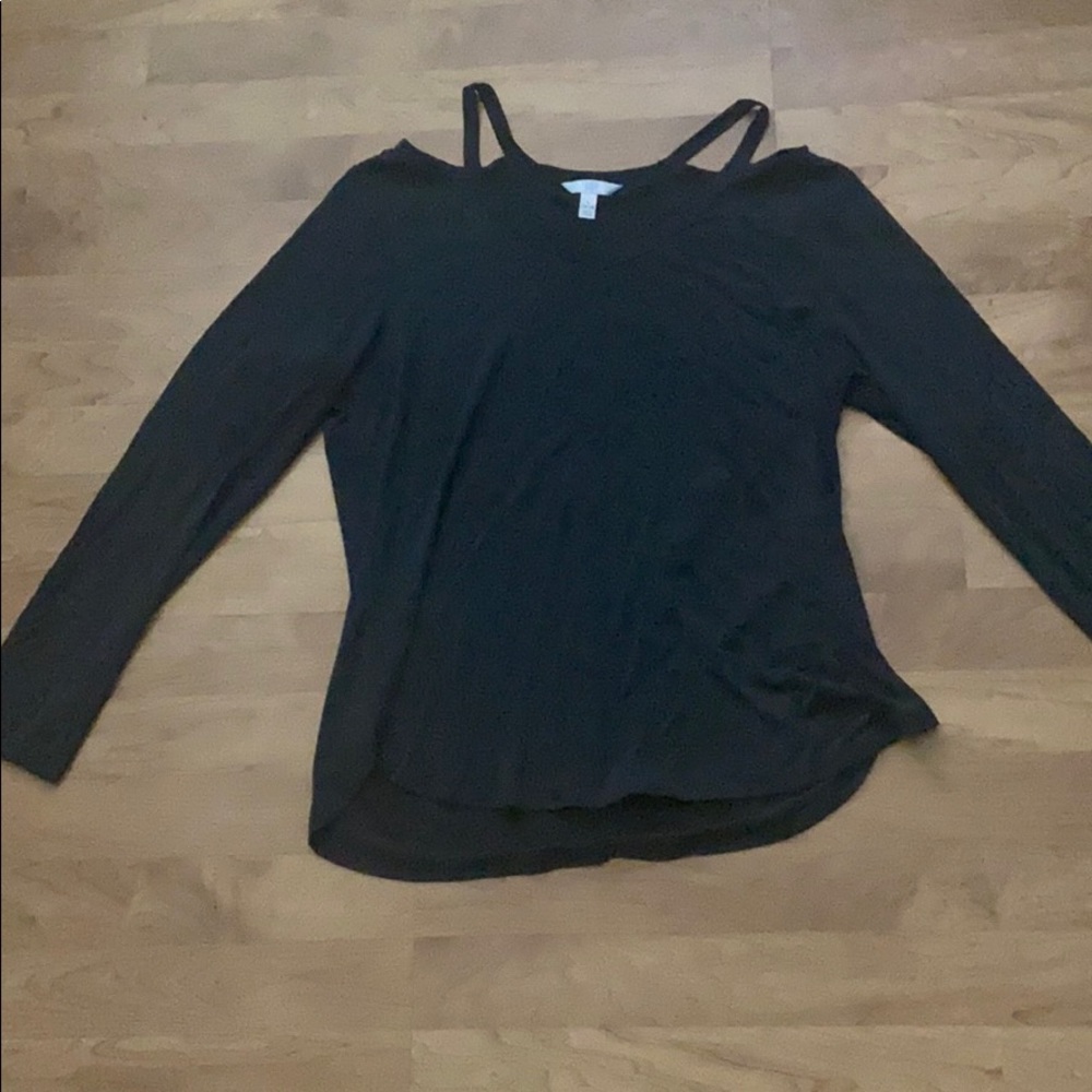 Dark grey blouse